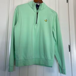 Masters Golf Tournament 1/4 Zip -Size Small